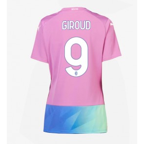 AC Milan Olivier Giroud #9 Alternativní Dres pro Dámy 2023-24 Krátkým Rukávem