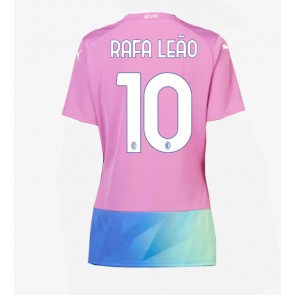 AC Milan Rafael Leao #10 Alternativní Dres pro Dámy 2023-24 Krátkým Rukávem