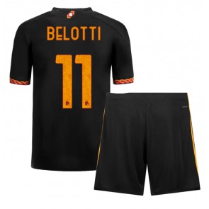 AS Roma Andrea Belotti #11 Alternativní dres komplet pro Děti 2023-24 Krátkým Rukávem (+ Krátké kalhoty)