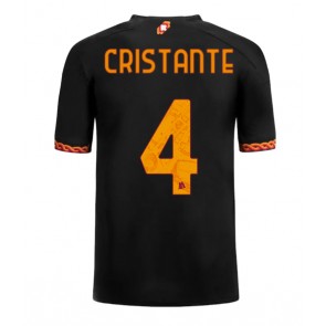 AS Roma Bryan Cristante #4 Alternativní Dres 2023-24 Krátkým Rukávem