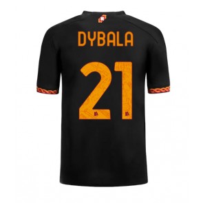 AS Roma Paulo Dybala #21 Alternativní Dres 2023-24 Krátkým Rukávem