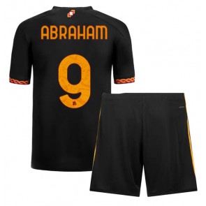 AS Roma Tammy Abraham #9 Alternativní dres komplet pro Děti 2023-24 Krátkým Rukávem (+ Krátké kalhoty)