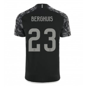 Ajax Steven Berghuis #23 Alternativní Dres 2023-24 Krátkým Rukávem