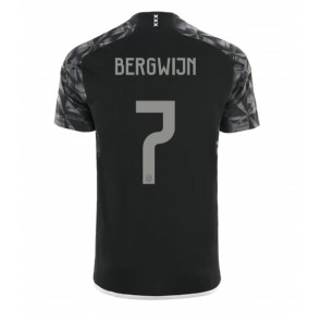 Ajax Steven Bergwijn #7 Alternativní Dres 2023-24 Krátkým Rukávem