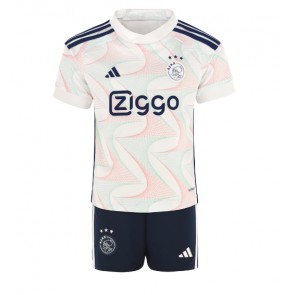 Ajax Venkovní dres komplet pro Děti 2023-24 Krátkým Rukávem (+ Krátké kalhoty)
