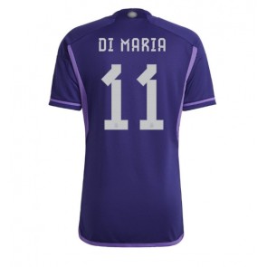 Argentina Angel Di Maria #11 Venkovní Dres MS 2022 Krátkým Rukávem