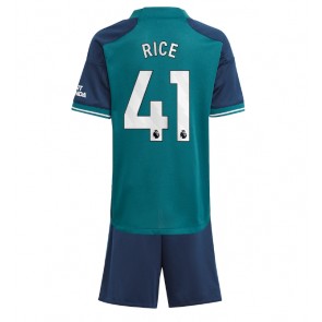 Arsenal Declan Rice #41 Alternativní dres komplet pro Děti 2023-24 Krátkým Rukávem (+ Krátké kalhoty)