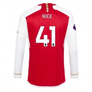 Arsenal Declan Rice #41 Domácí Dres 2023-24 Dlouhým Rukávem