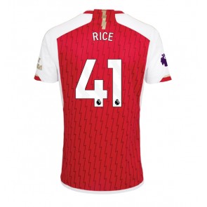 Arsenal Declan Rice #41 Domácí Dres 2023-24 Krátkým Rukávem