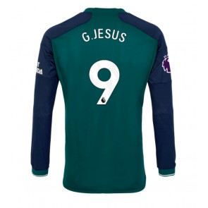 Arsenal Gabriel Jesus #9 Alternativní Dres 2023-24 Dlouhým Rukávem