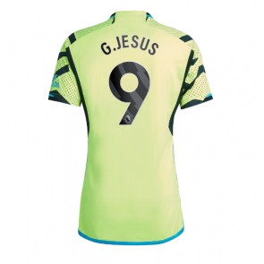 Arsenal Gabriel Jesus #9 Venkovní Dres 2023-24 Krátkým Rukávem
