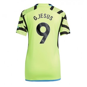 Arsenal Gabriel Jesus #9 Venkovní Dres pro Dámy 2023-24 Krátkým Rukávem