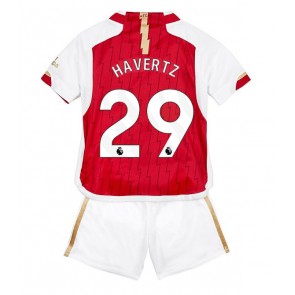 Arsenal Kai Havertz #29 Domácí dres komplet pro Děti 2023-24 Krátkým Rukávem (+ Krátké kalhoty)