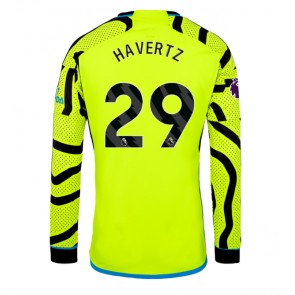 Arsenal Kai Havertz #29 Venkovní Dres 2023-24 Dlouhým Rukávem