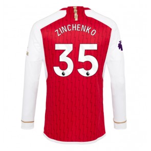 Arsenal Oleksandr Zinchenko #35 Domácí Dres 2023-24 Dlouhým Rukávem