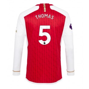 Arsenal Thomas Partey #5 Domácí Dres 2023-24 Dlouhým Rukávem