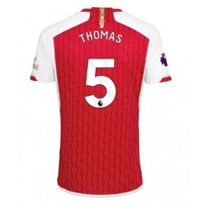 Arsenal Thomas Partey #5 Domácí Dres 2023-24 Krátkým Rukávem
