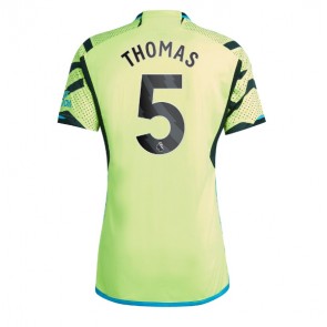 Arsenal Thomas Partey #5 Venkovní Dres 2023-24 Krátkým Rukávem