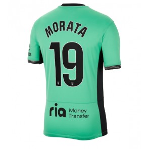 Atletico Madrid Alvaro Morata #19 Alternativní Dres 2023-24 Krátkým Rukávem