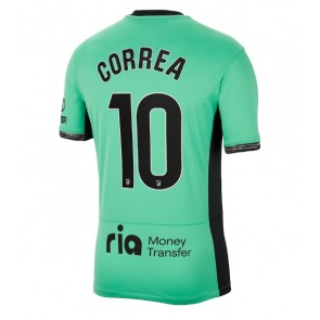 Atletico Madrid Angel Correa #10 Alternativní Dres 2023-24 Krátkým Rukávem