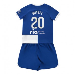 Atletico Madrid Axel Witsel #20 Venkovní dres komplet pro Děti 2023-24 Krátkým Rukávem (+ Krátké kalhoty)