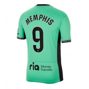 Atletico Madrid Memphis Depay #9 Alternativní Dres 2023-24 Krátkým Rukávem