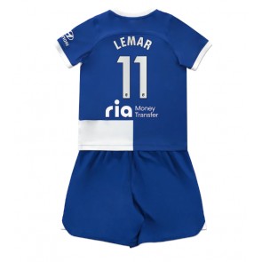 Atletico Madrid Thomas Lemar #11 Venkovní dres komplet pro Děti 2023-24 Krátkým Rukávem (+ Krátké kalhoty)