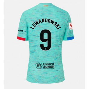Barcelona Robert Lewandowski #9 Alternativní Dres 2023-24 Krátkým Rukávem