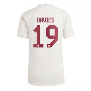 Bayern Munich Alphonso Davies #19 Alternativní Dres 2023-24 Krátkým Rukávem