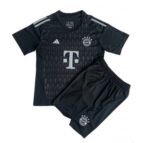 Bayern Munich Brankář Venkovní dres komplet pro Děti 2023-24 Krátkým Rukávem (+ Krátké kalhoty)