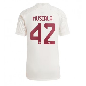 Bayern Munich Jamal Musiala #42 Alternativní Dres 2023-24 Krátkým Rukávem