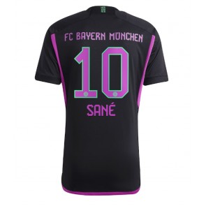 Bayern Munich Leroy Sane #10 Venkovní Dres 2023-24 Krátkým Rukávem