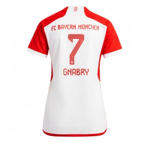 Bayern Munich Serge Gnabry #7 Domácí Dres pro Dámy 2023-24 Krátkým Rukávem