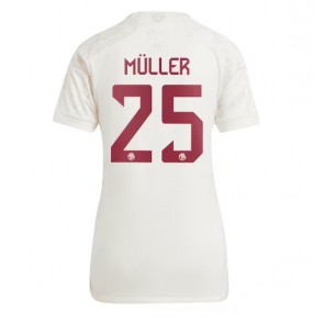 Bayern Munich Thomas Muller #25 Alternativní Dres pro Dámy 2023-24 Krátkým Rukávem