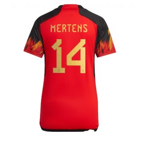 Belgie Dries Mertens #14 Domácí Dres pro Dámy MS 2022 Krátkým Rukávem