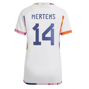 Belgie Dries Mertens #14 Venkovní Dres pro Dámy MS 2022 Krátkým Rukávem