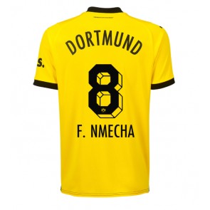 Borussia Dortmund Felix Nmecha #8 Domácí Dres 2023-24 Krátkým Rukávem