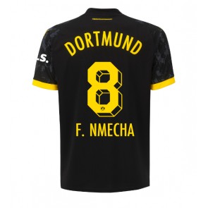 Borussia Dortmund Felix Nmecha #8 Venkovní Dres 2023-24 Krátkým Rukávem