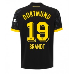 Borussia Dortmund Julian Brandt #19 Venkovní Dres 2023-24 Krátkým Rukávem