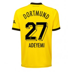 Borussia Dortmund Karim Adeyemi #27 Domácí Dres 2023-24 Krátkým Rukávem