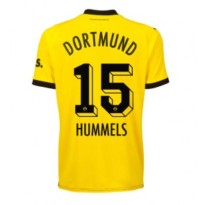 Borussia Dortmund Mats Hummels #15 Domácí Dres pro Dámy 2023-24 Krátkým Rukávem