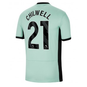 Chelsea Ben Chilwell #21 Alternativní Dres 2023-24 Krátkým Rukávem