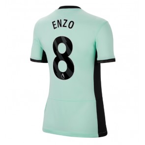 Chelsea Enzo Fernandez #8 Alternativní Dres pro Dámy 2023-24 Krátkým Rukávem