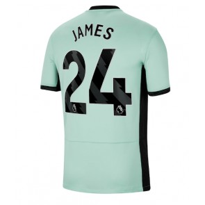 Chelsea Reece James #24 Alternativní Dres 2023-24 Krátkým Rukávem