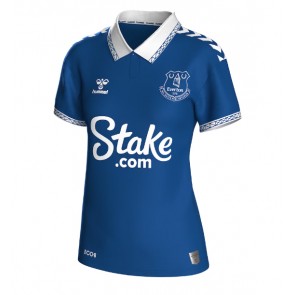 Everton Domácí Dres pro Dámy 2023-24 Krátkým Rukávem