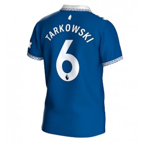 Everton James Tarkowski #6 Domácí Dres 2023-24 Krátkým Rukávem