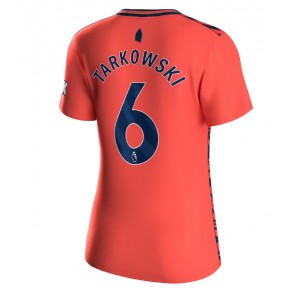 Everton James Tarkowski #6 Venkovní Dres pro Dámy 2023-24 Krátkým Rukávem