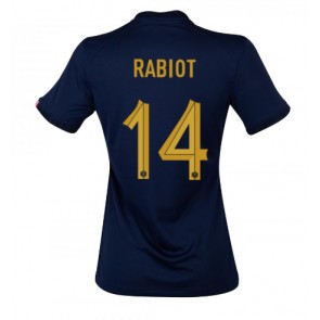 Francie Adrien Rabiot #14 Domácí Dres pro Dámy MS 2022 Krátkým Rukávem