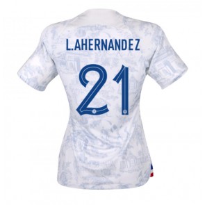Francie Lucas Hernandez #21 Venkovní Dres pro Dámy MS 2022 Krátkým Rukávem