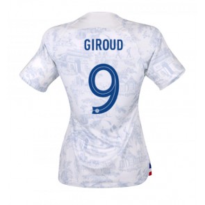 Francie Olivier Giroud #9 Venkovní Dres pro Dámy MS 2022 Krátkým Rukávem